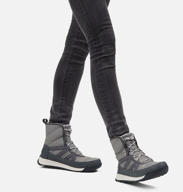 Sorel Dam Vinterkängor Grå - Whitney™ Ii Short Lace Låga - XWN-841670